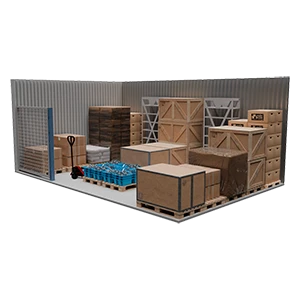 Box de stockage de 28 m² pour professionnels